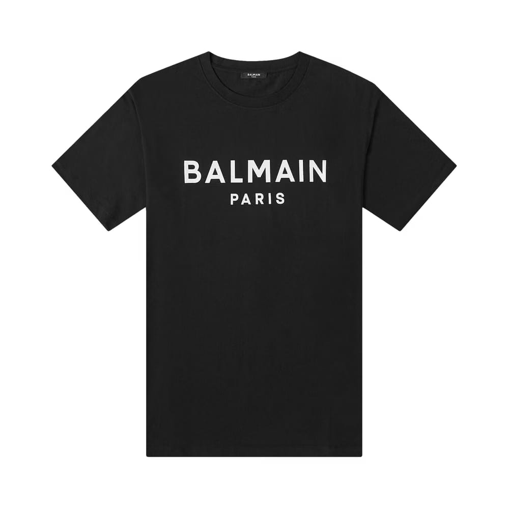 Balmain Logo T-Shirt Black