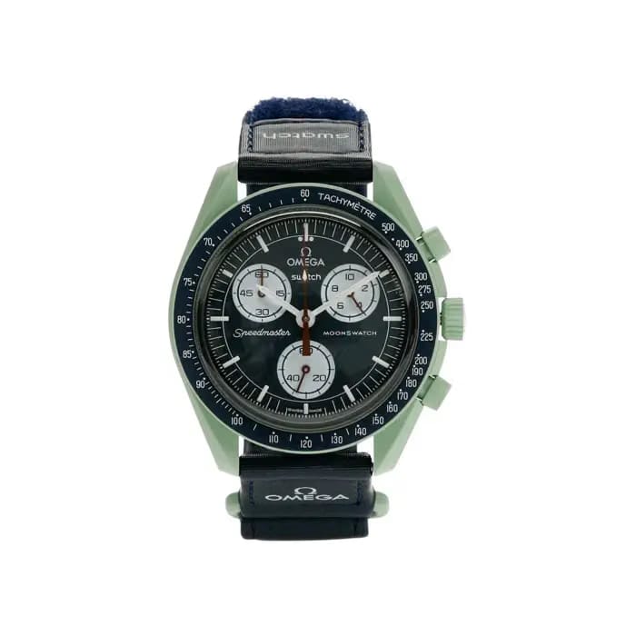 Swatch x Omega Bioceramic Moonswatch Mission to Earth SO33G100