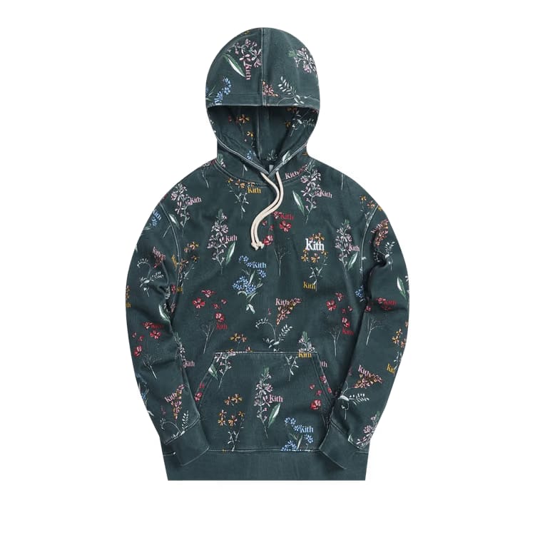 Kith Botanical Floral Williams III Hoodie Stadium