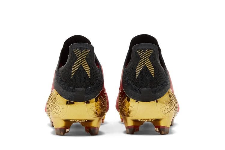 Adidas x Speedflow+ FG Vivid Red Gold Metallic