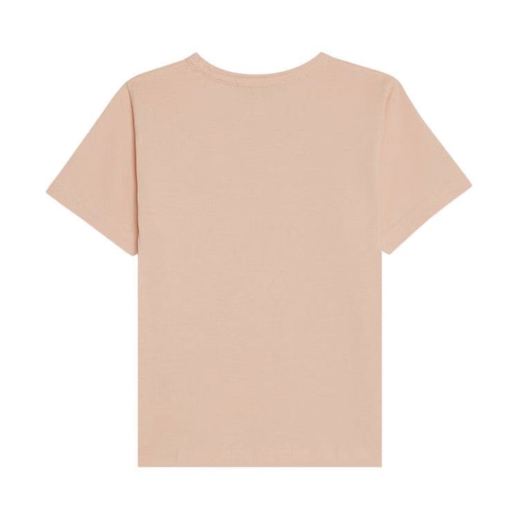 Acne Studios Kids Nash Face T-Shirt Powder Pink