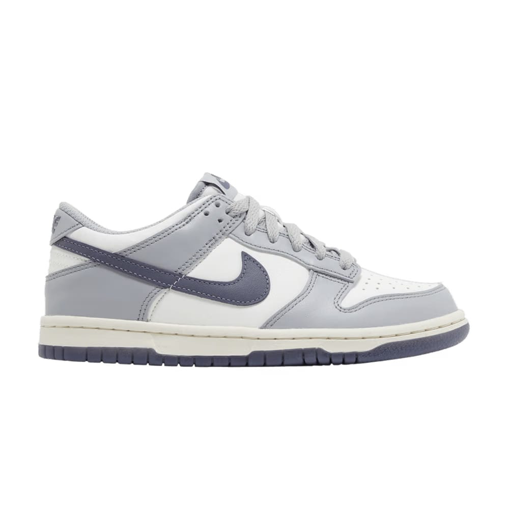Nike Dunk Low Platinum Tint Light Carbon (Pre School Kids)