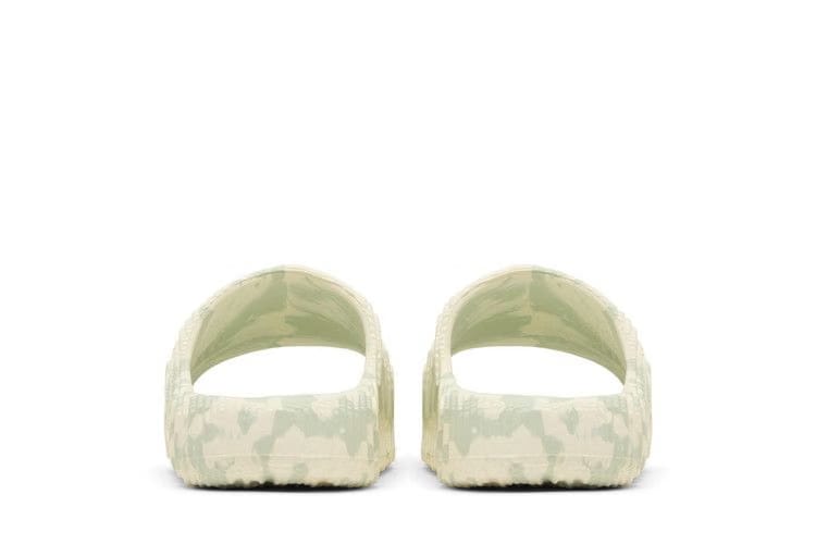 Adidas Adilette 22 Slide Cream White Linen Green