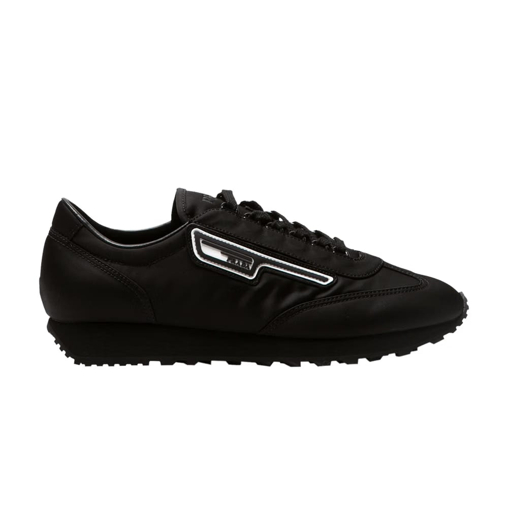 Prada Nylon Gabardine Sneaker Black
