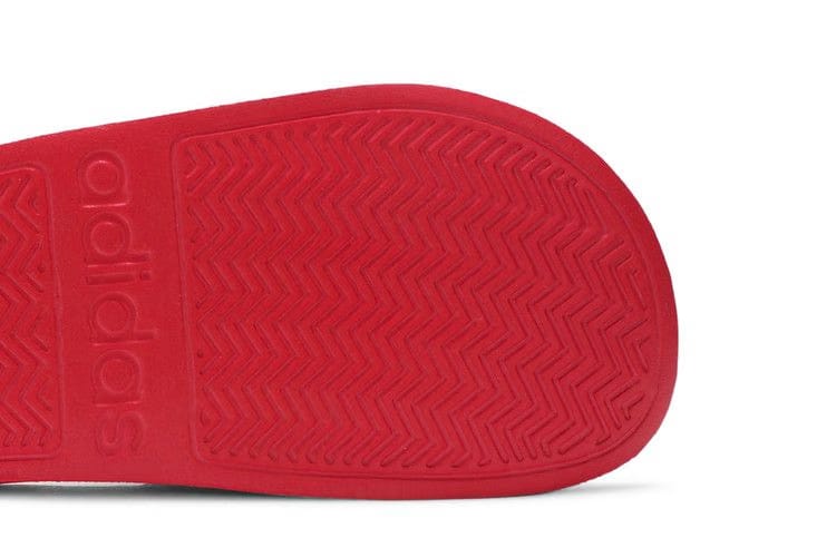 Adidas Adilette CloudFoam Slides Scarlet