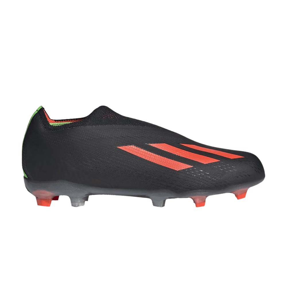 Adidas x Speedportal+ FG J Black Solar Red