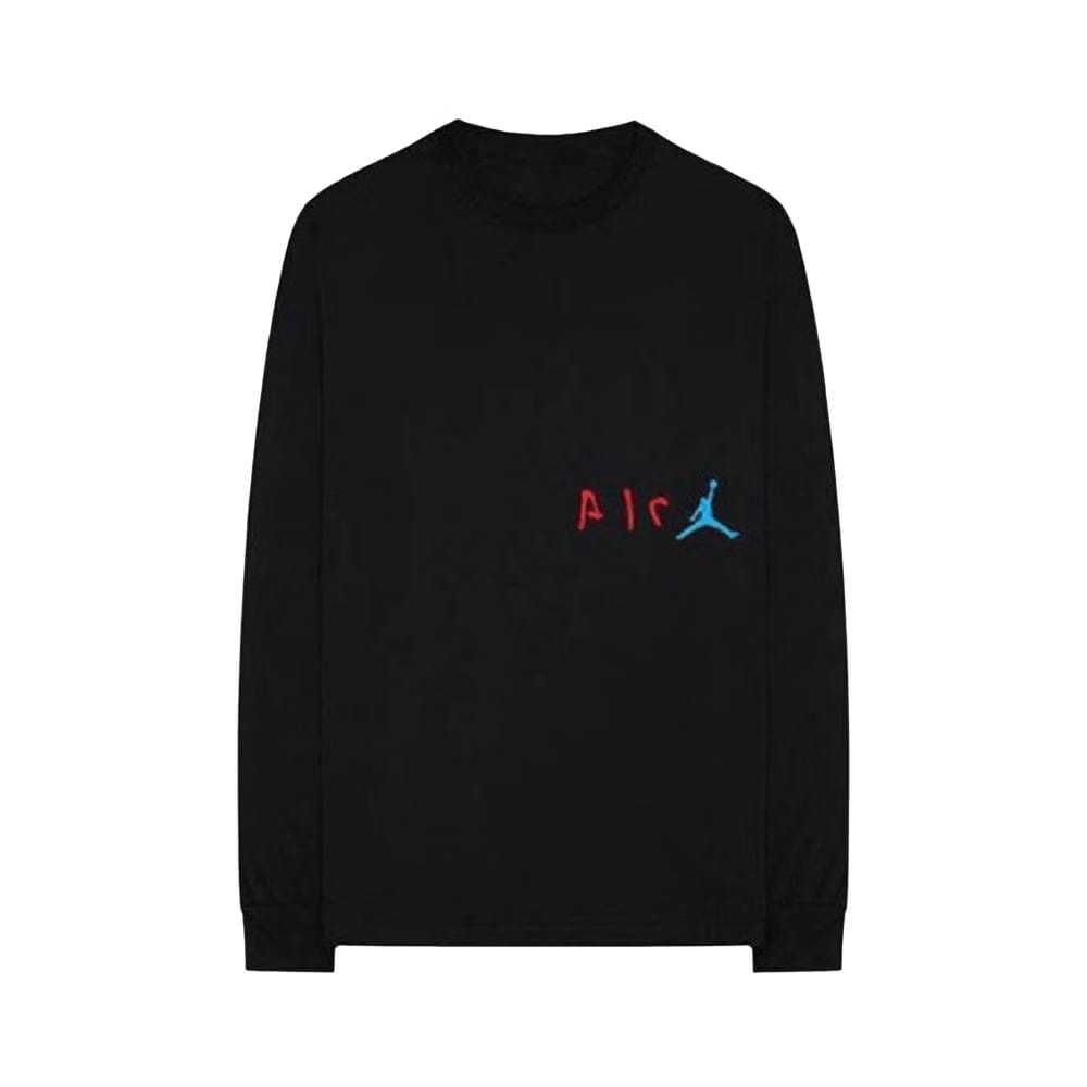 Cactus Jack by Travis Scott x Air Jordan Long-Sleeve T-Shirt I Black
