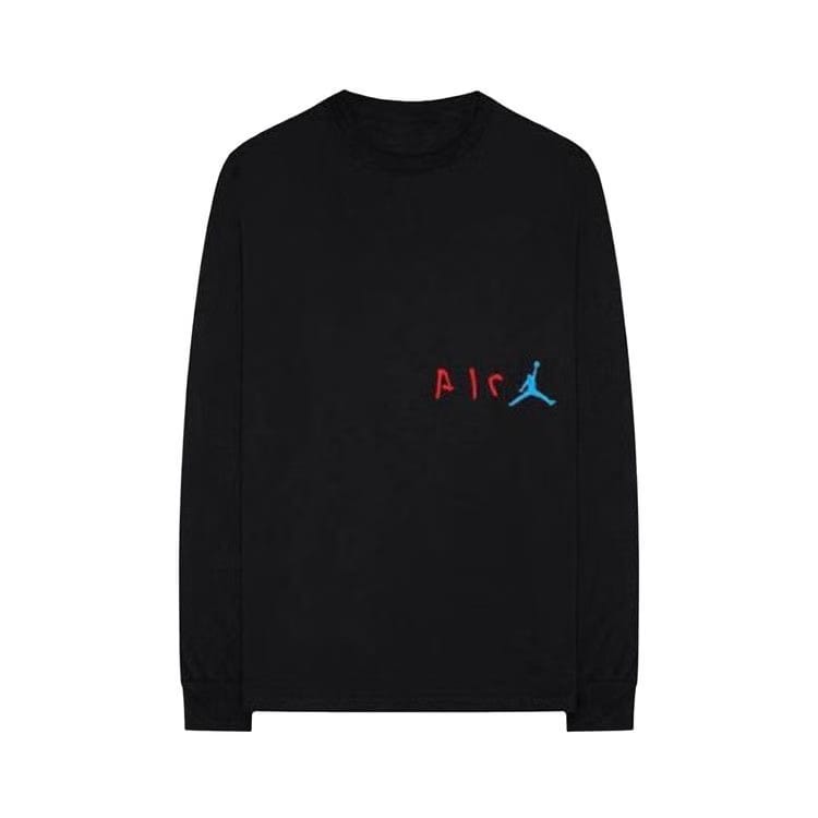 Cactus Jack by Travis Scott x Air Jordan Long-Sleeve T-Shirt I Black