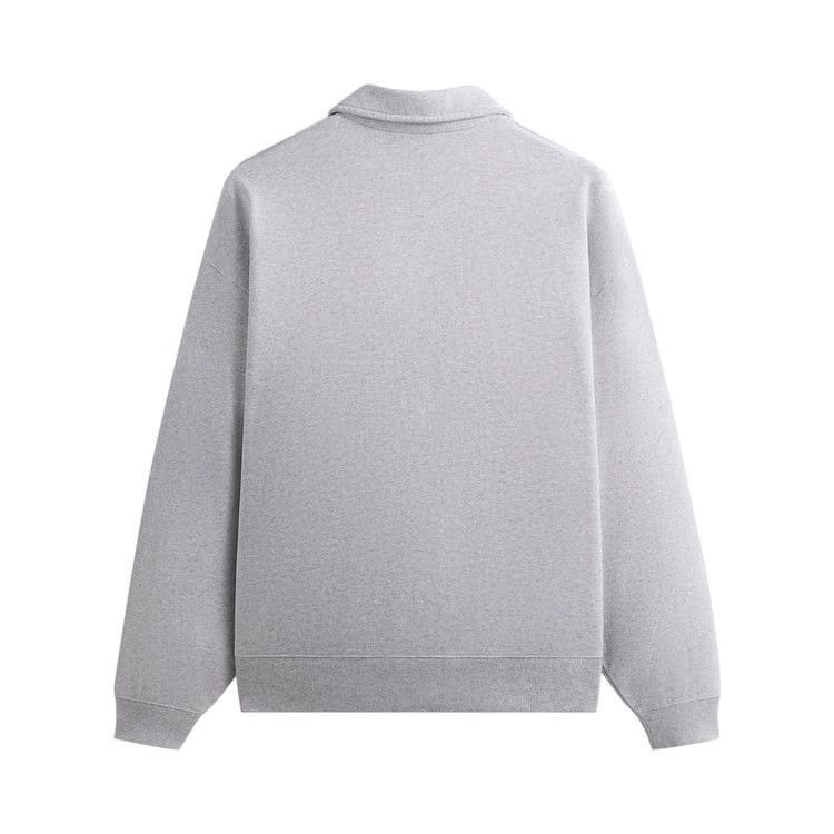 Kith Nelson Collared Pullover Light Heather Grey