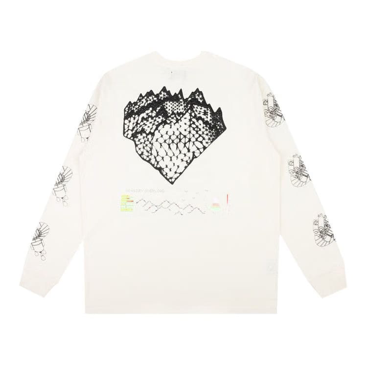 Billionaire Boys Club Systematic Long-Sleeve T-Shirt Gardenia