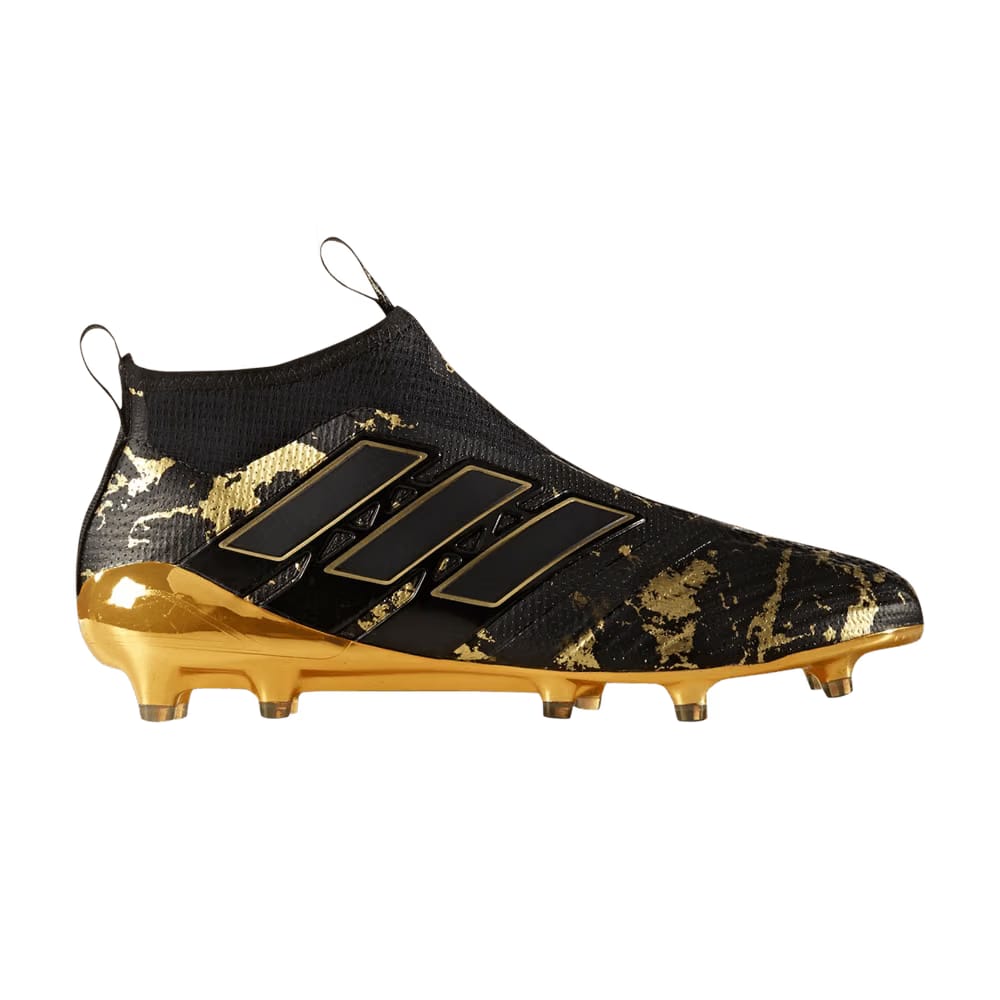 Paul Pogba x adidas Ace 17+ PureControl FG Black Matte Gold
