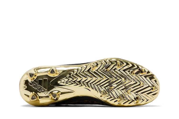 Adidas Adizero Primeknit Cleats Black Gold Metallic