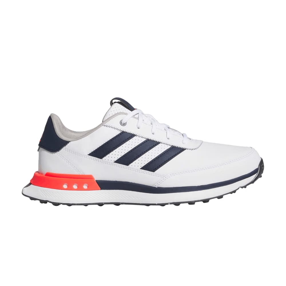 Adidas S2G Spikeless 24 Golf White Navy Lucid Red