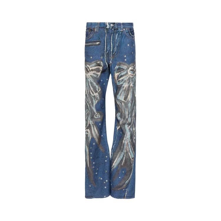 Acne Studios Regular Fit Jeans Mid Blue