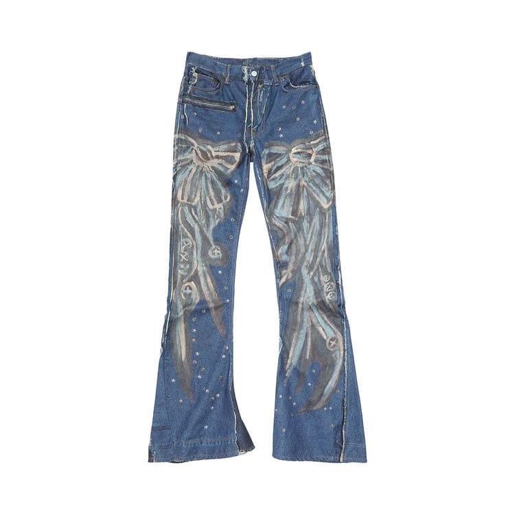 Acne Studios Regular Fit Jeans Mid Blue