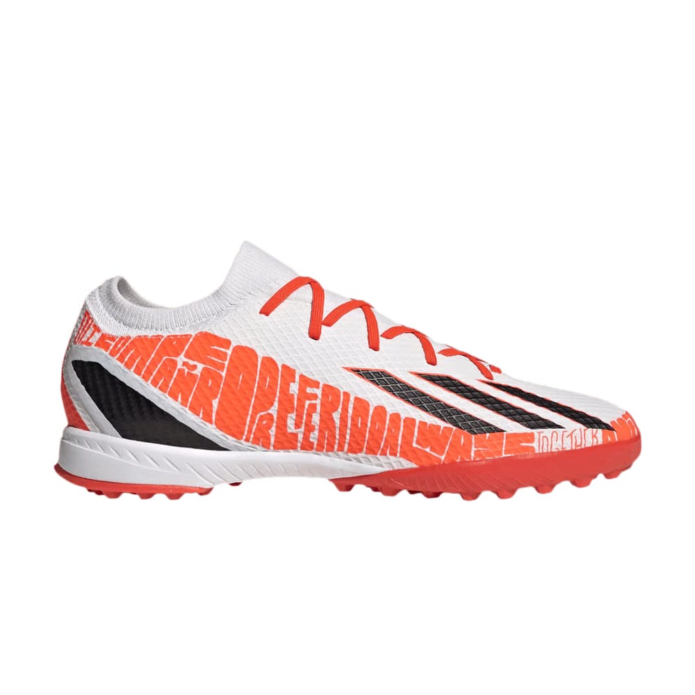 Adidas x Speedportal Messi.3 TF White Solar Red