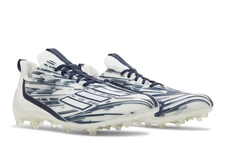 Adidas Adizero Cleats White Team Navy Blue