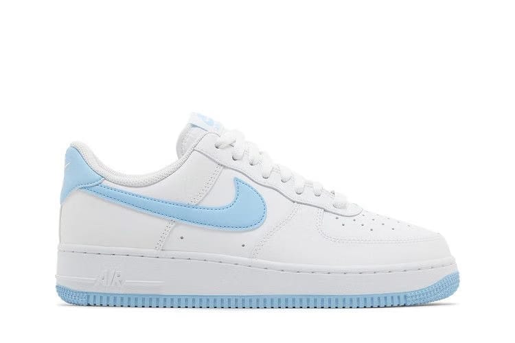 AIR FORCE 1 WHITE/AQUARIUS BLUE-WHITE