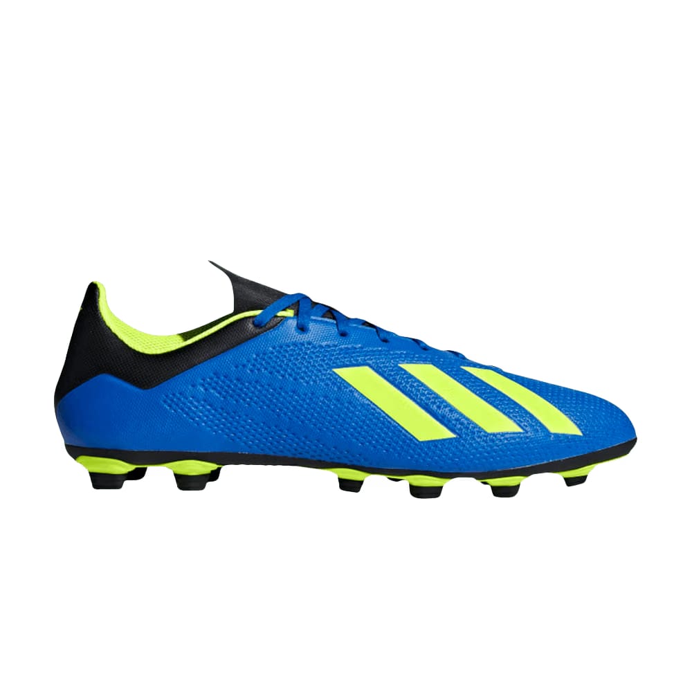 Adidas x 18.4 FG Football Blue Solar Yellow