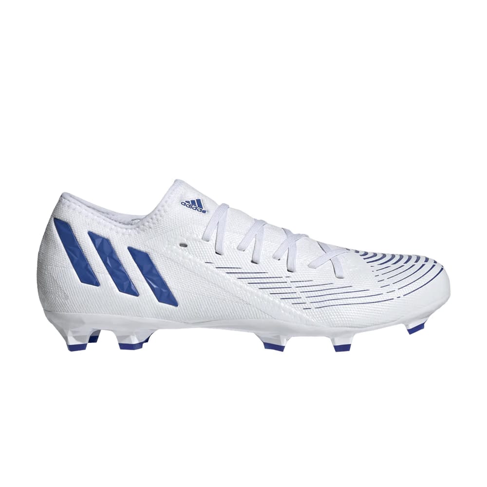 Adidas Predator Edge.3 Low FG White Hi-Res Blue