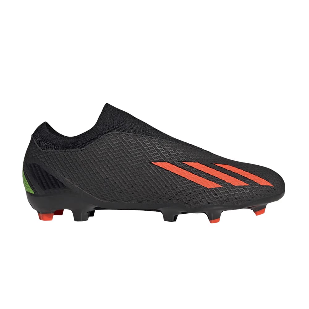 Adidas x Speedportal.3 Laceless FG Black Solar Red