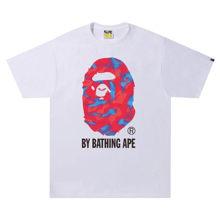 BAPE Stroke Camo T-Shirt - White