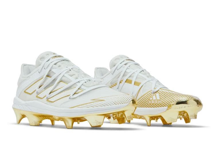 Adidas Adizero Afterburner 7 TPU White Gold Metallic