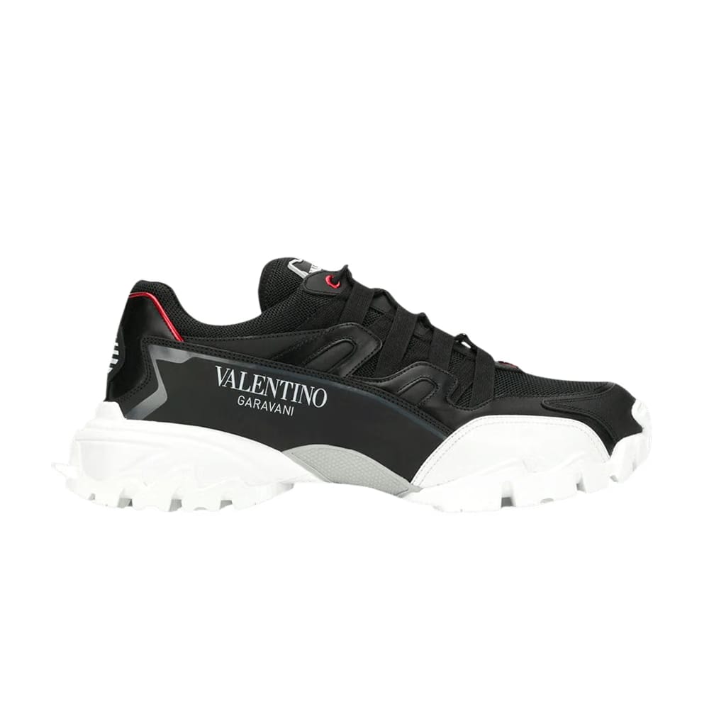 Valentino Climbers Trainer Black Red