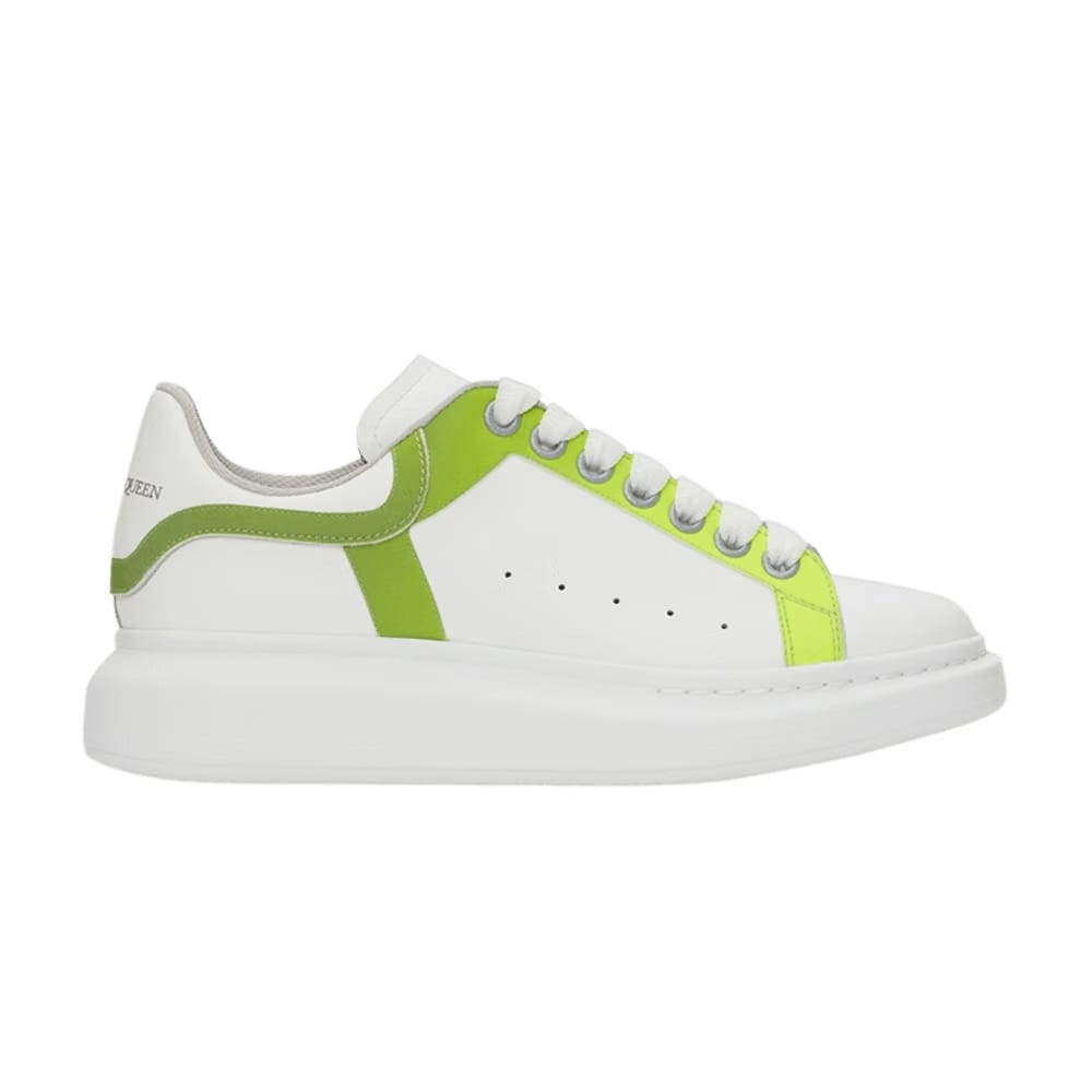 Alexander McQueen Oversized Sneaker White Green Ombre