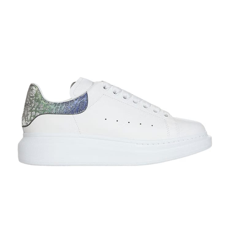 Alexander Mcqueen Oversized White Metallic (Women'S)