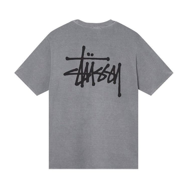 Stussy Basic Pigment Dyed T-Shirt Grey