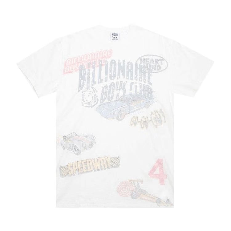 Billionaire Boys Club Retro Speed Knit T-Shirt White