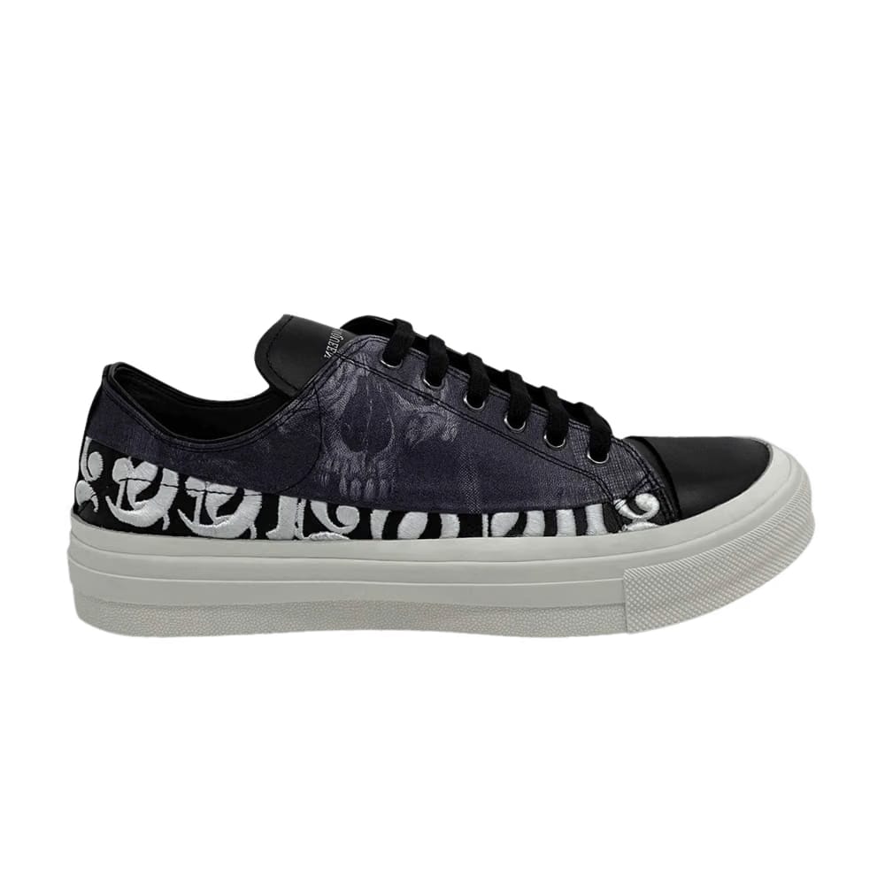 Alexander McQueen Trainers Skull and Contrast Print