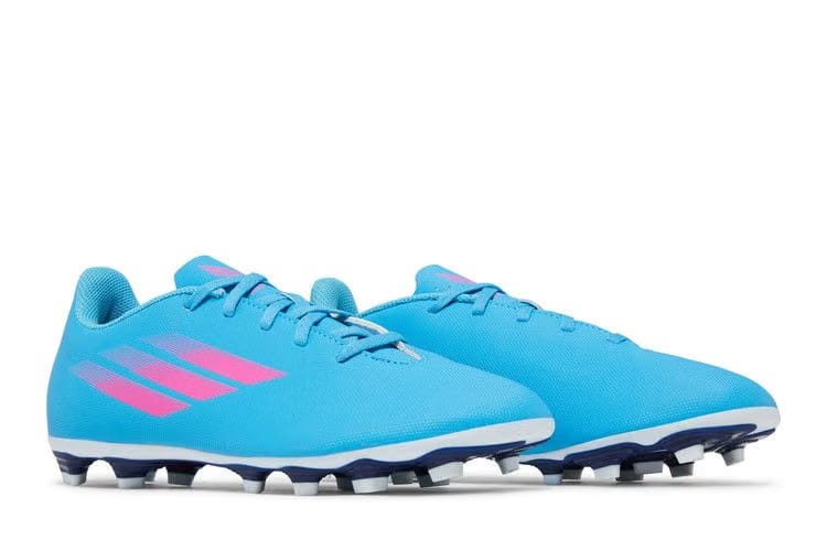 Adidas x Speedflow Messi.4 FG J Sky Rush Team Shock Pink