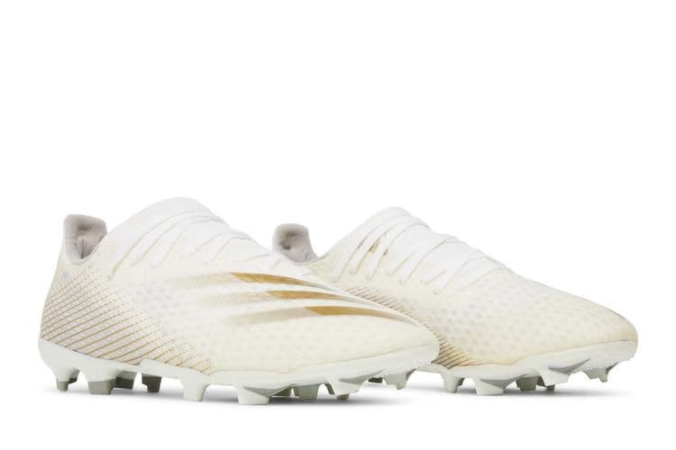 Adidas x Ghosted.3 FG White Metallic Gold Melange