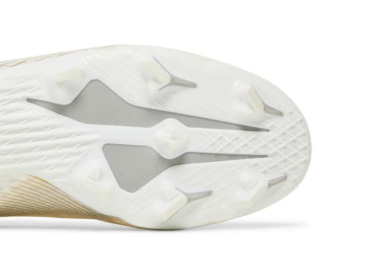 Adidas x Ghosted.3 FG White Metallic Gold Melange