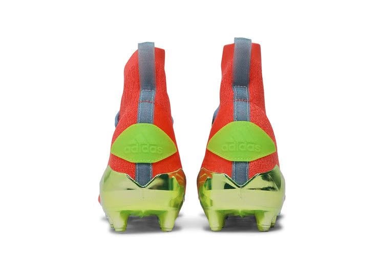 Adidas Adizero Primeknit Cleats Signal Coral Bright Cyan