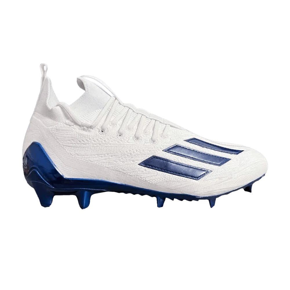Adidas Adizero Primeknit Cleats White Navy