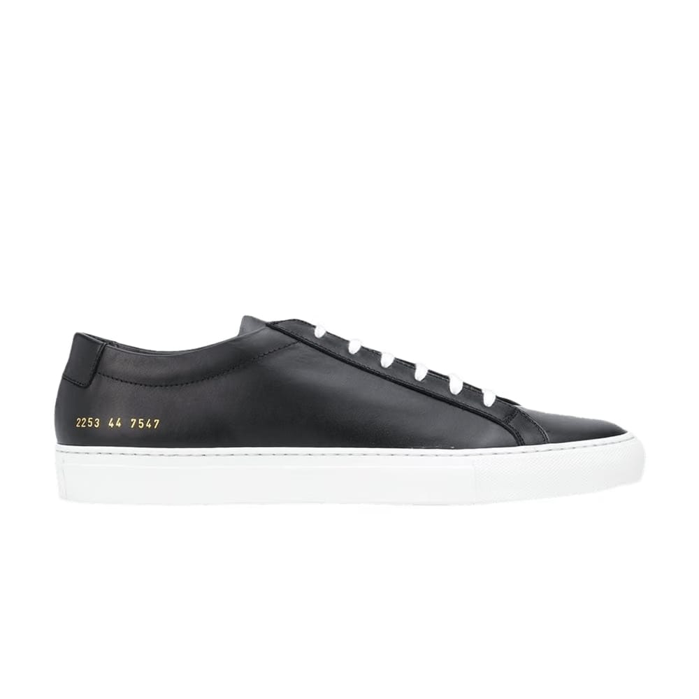 Common Projects Achilles Low Black White
