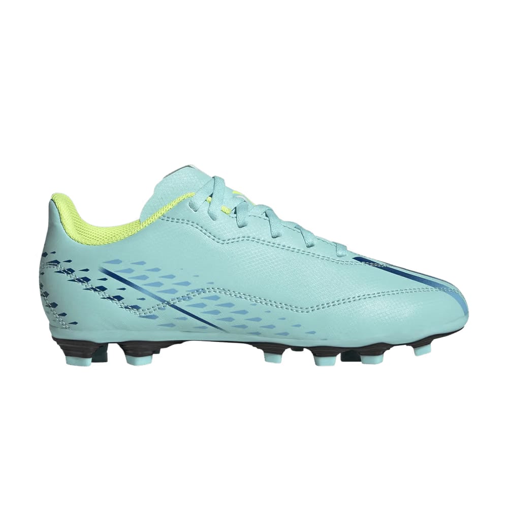 Adidas x Speedportal.4 FG J Al Rihla Pack - Clear Aqua
