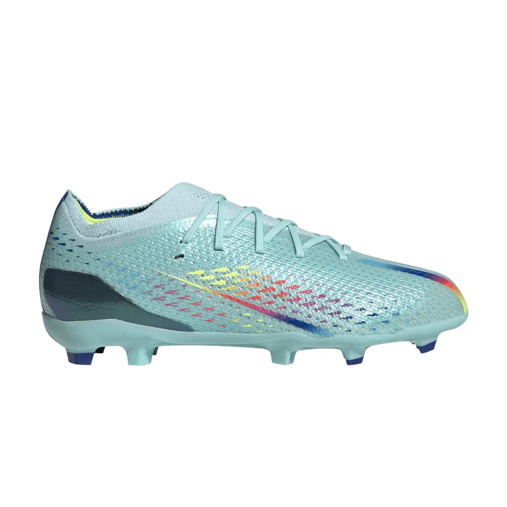 Adidas x Speedportal.1 FG J Al Rihla Pack - Clear Aqua