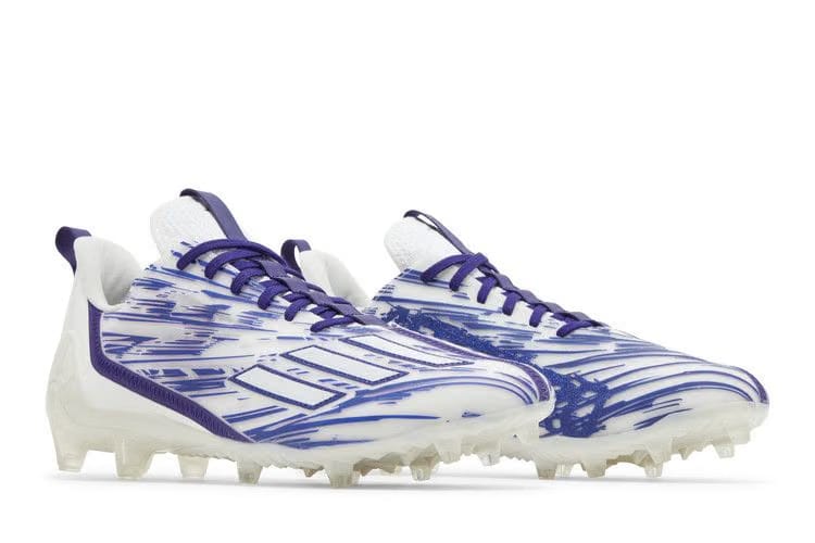 Adidas Adizero Cleats White Team College Purple