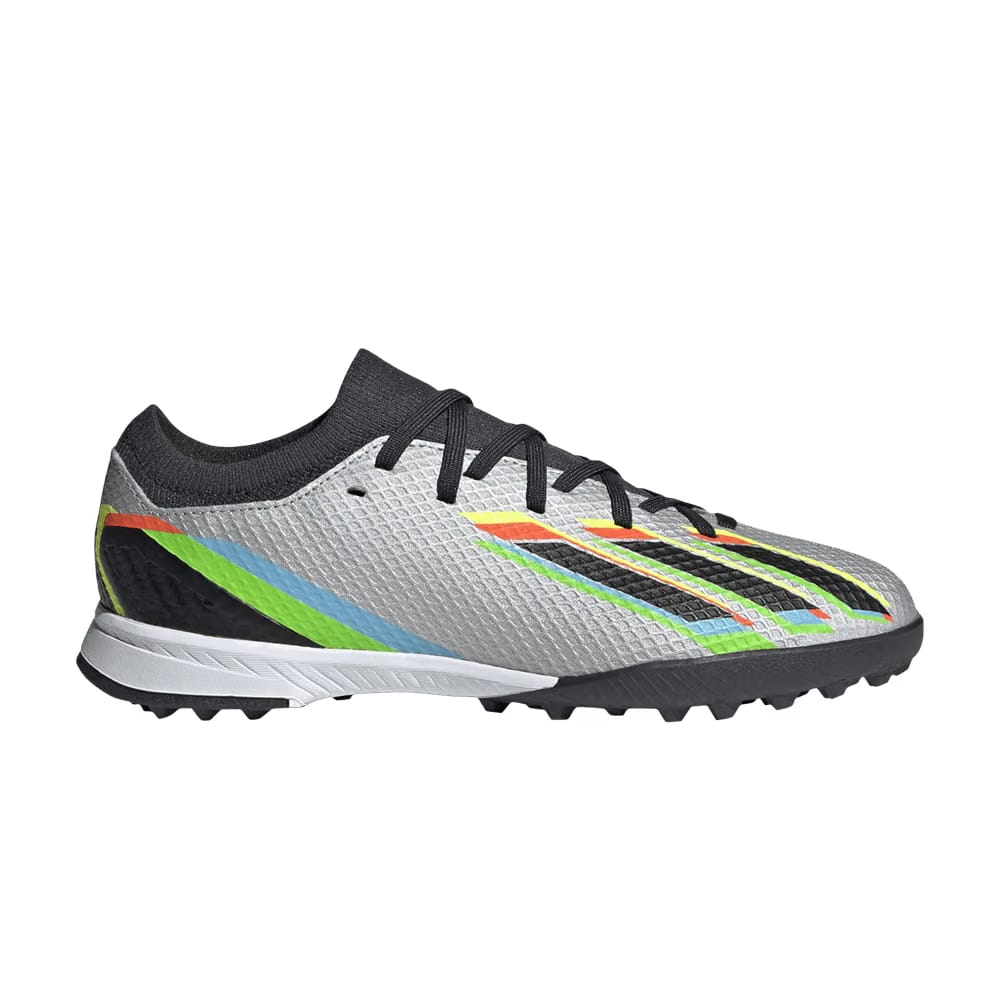 Adidas x Speedportal.3 TF J Silver Metallic Black