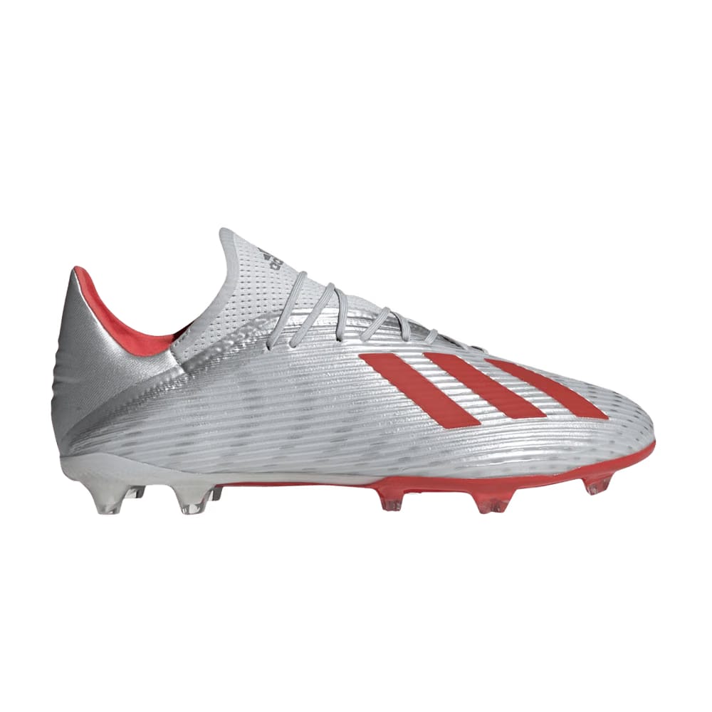 Adidas x 19.2 FG Silver Metallic Hi-Res Red