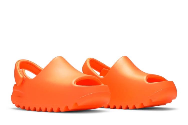 Adidas Yeezy Slides Infants Enflame Orange