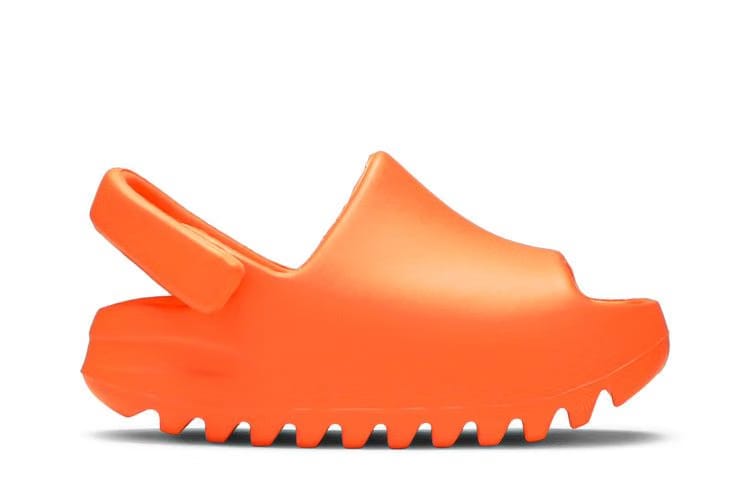 Adidas Yeezy Slides Infants Enflame Orange