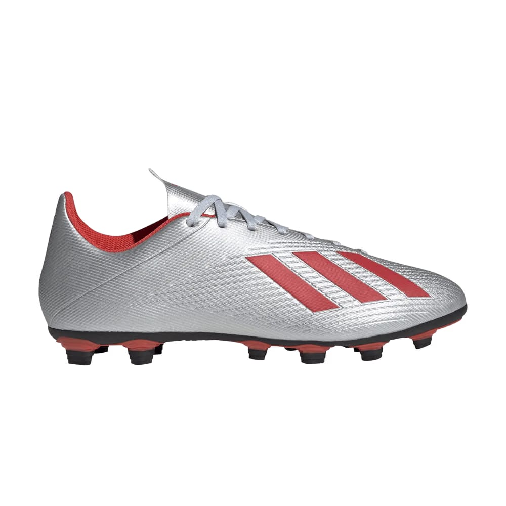 Adidas x 19.4 FG Silver Metallic Hi-Res Red