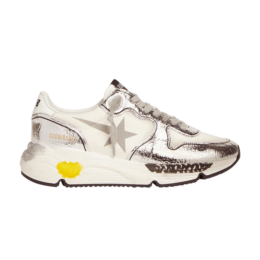 Golden Goose Wmns Running Sole 'Silver White'