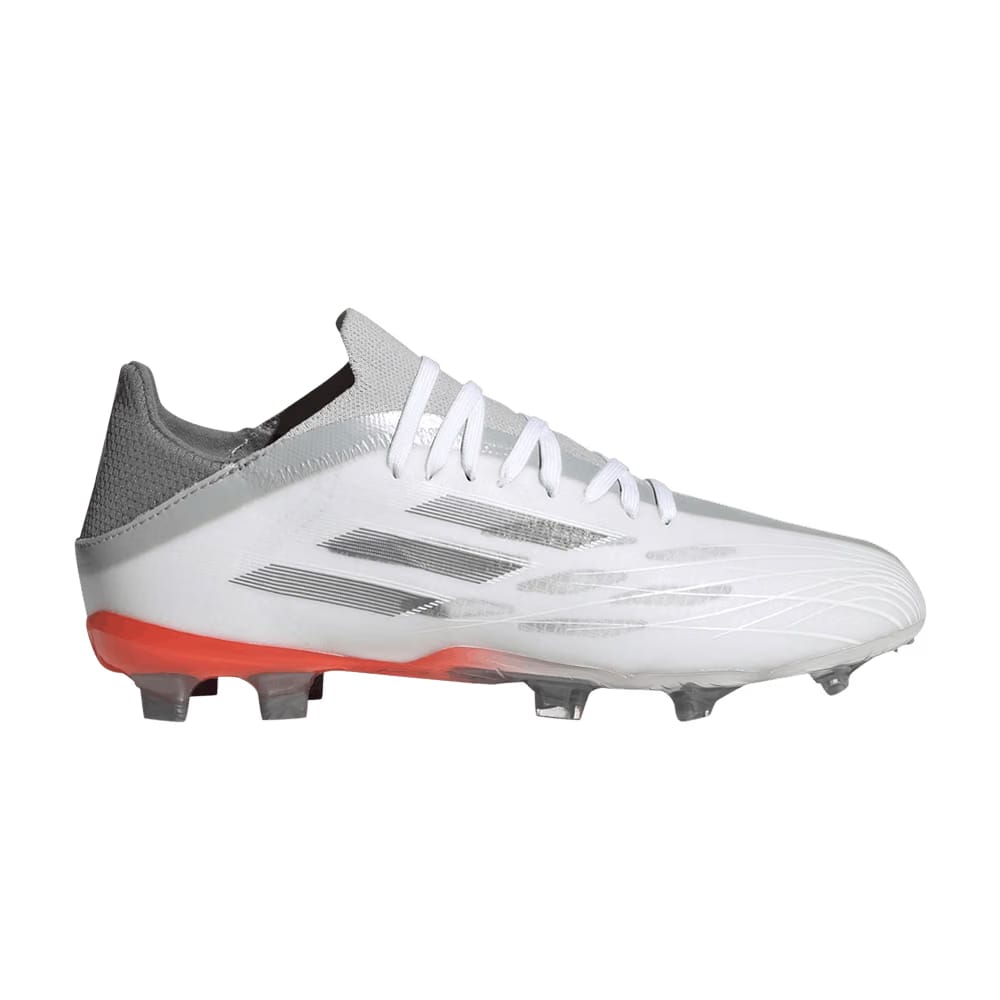Adidas x Speedflow.1 FG J White Solar Red