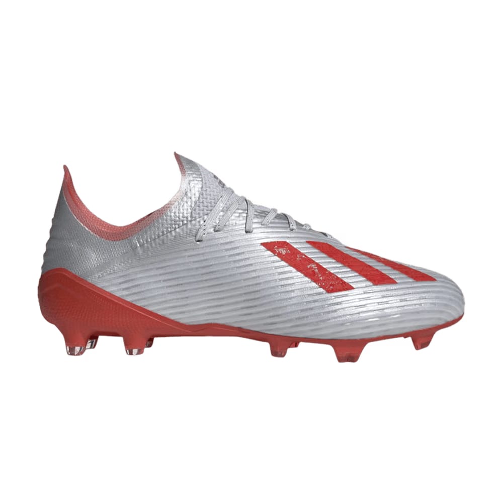 Adidas x 19.1 FG Silver Hi-Res Red